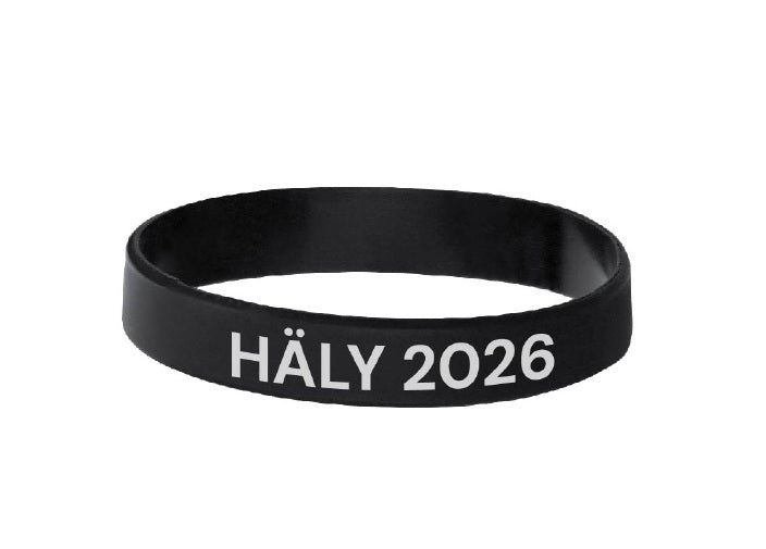 HÄLY 2026 Silikoniranneke